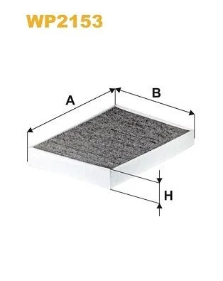 Filtre d’habitacle WIX - WP2153