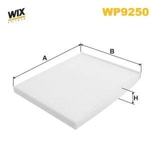 Filtre d’habitacle WIX - WP9250