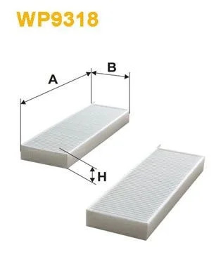 Filtre d’habitacle WIX - WP9318