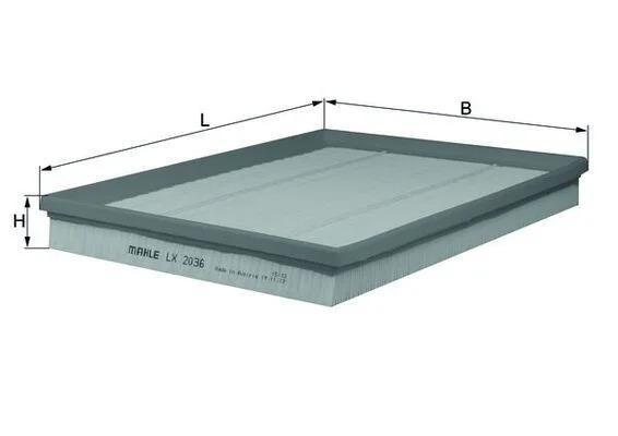 Filtre à air MAHLE - LX2036