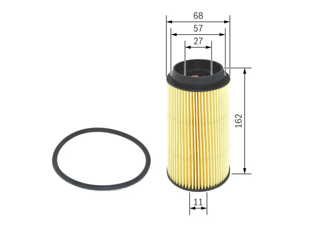 Filtre à carburant BOSCH - F026402155