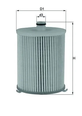Filtre à carburant MAHLE - KX2454D