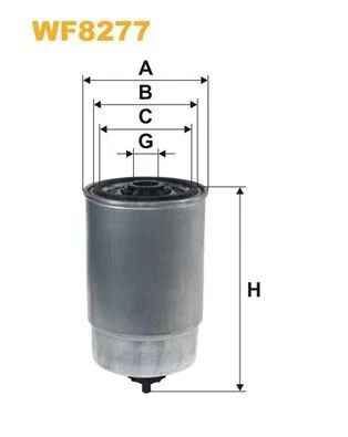 Filtre à carburant WIX - WF8277