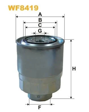 Filtre à carburant WIX - WF8419