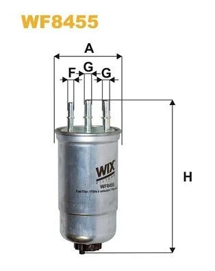 Filtre à carburant WIX - WF8455
