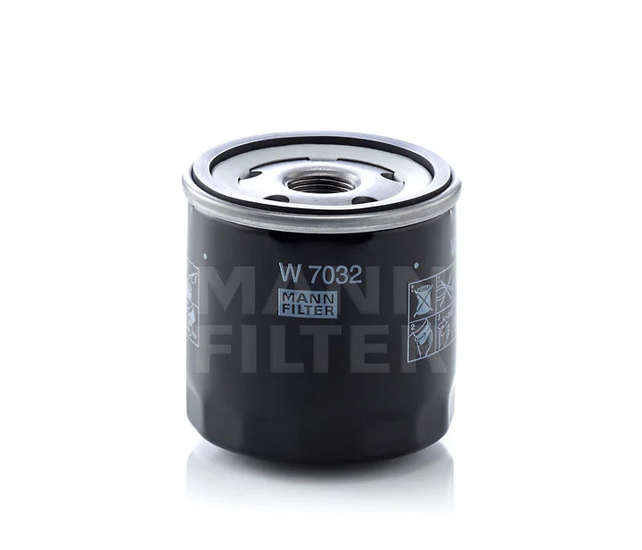 Filtre à huile MANN FILTER - W7032