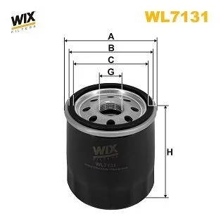 Filtre à huile WIX - WL7131