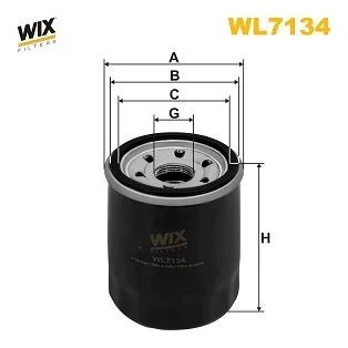 Filtre à huile WIX - WL7134