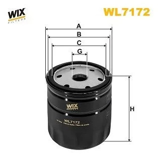 Filtre à huile WIX - WL7172
