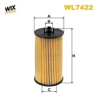 Filtre à huile WIX - WL7422