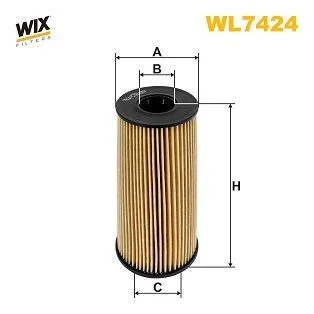Filtre à huile WIX - WL7424