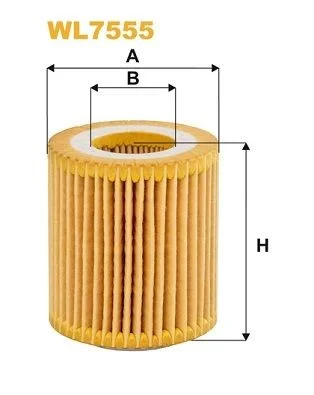 Filtre à huile WIX - WL7555