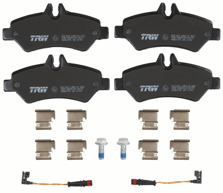 Plaquettes de frein TRW - GDB2076