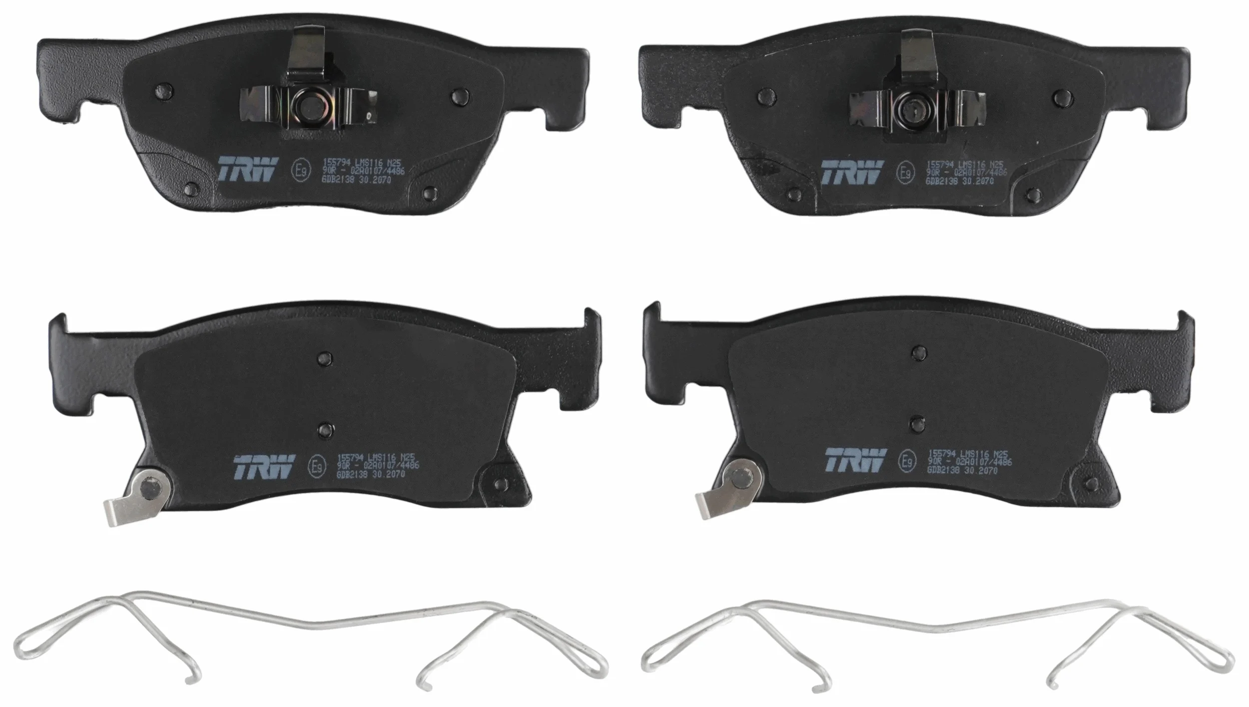 Plaquettes de frein TRW - GDB2138