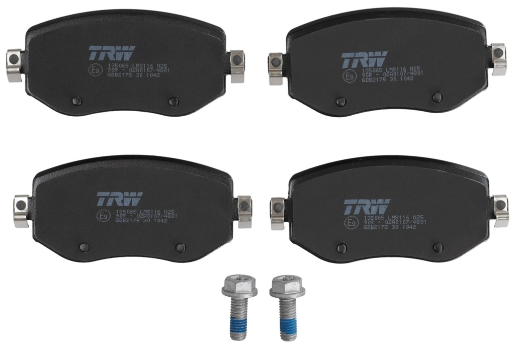 Plaquettes de frein TRW - GDB2175