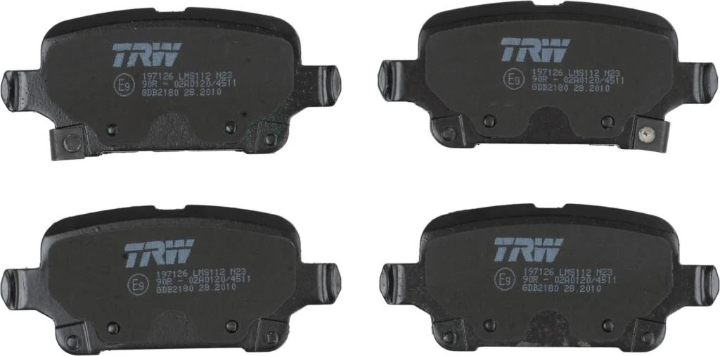 Plaquettes de frein TRW - GDB2180