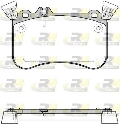 Plaquettes de frein ROADHOUSE - 2146510