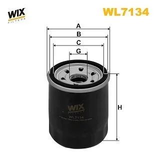 [PDR-001971] Filtre à huile WIX - WL7134